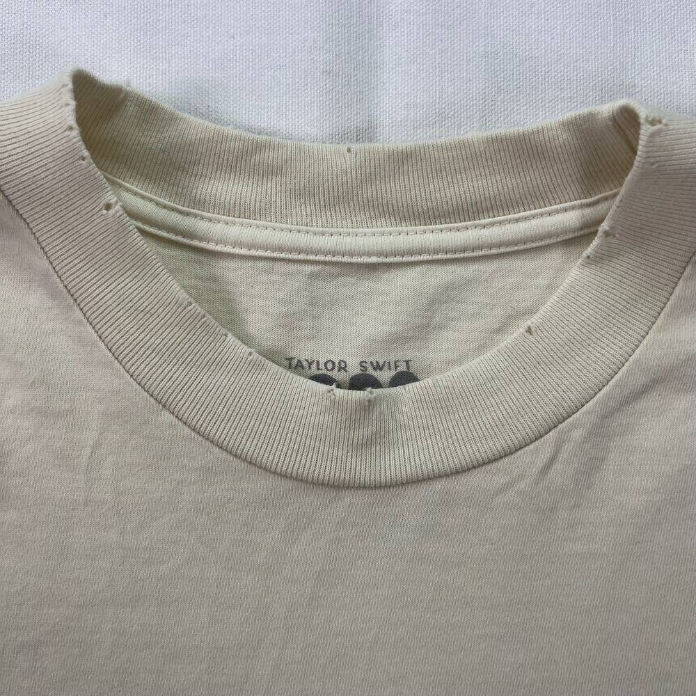 Taylor Swift 1989 Taylor's Version Stay Tee M Official Merch Yellow Graphic Top - Picture 8 of 16